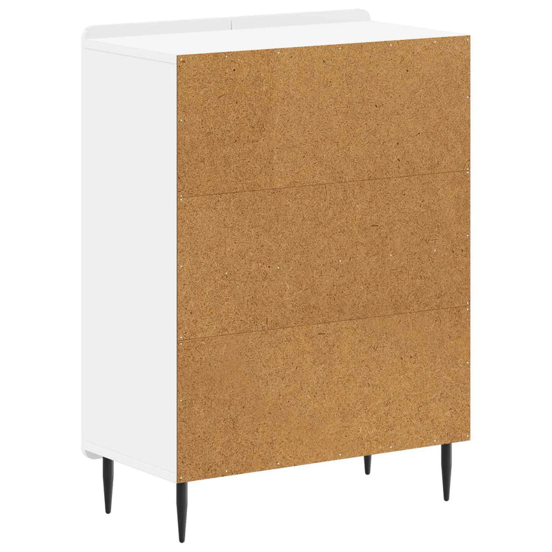 Bathroom Storage Cabinet ZWOLLE White 59.5 x 31 x 79.5 cm