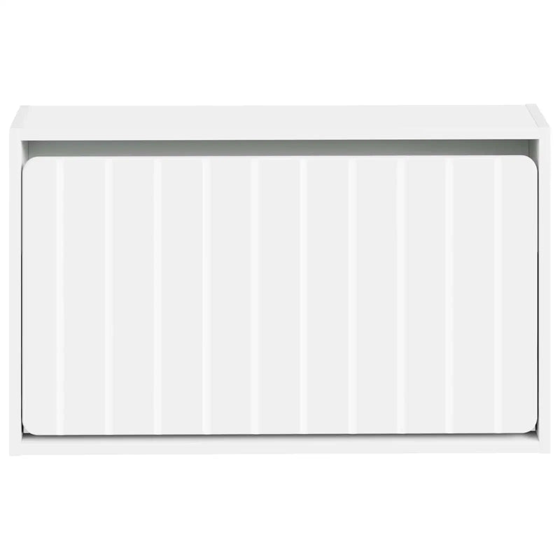 Wall-Mounted Shoe Cabinet ZWOLLE 71 x 17 x 43 cm White