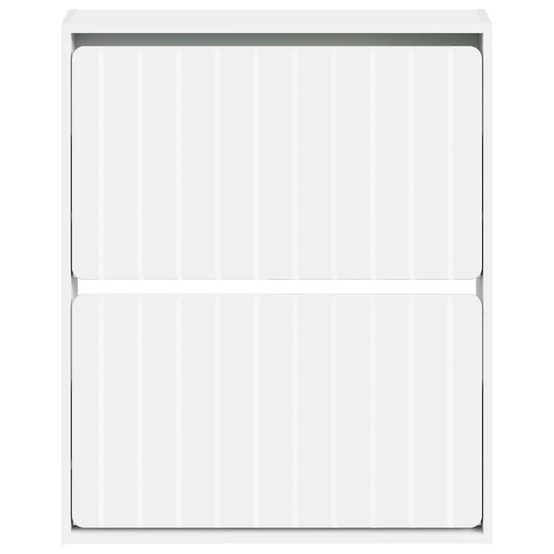 Wall-Mounted Shoe Cabinet ZWOLLE 71 x 17 x 86 cm White