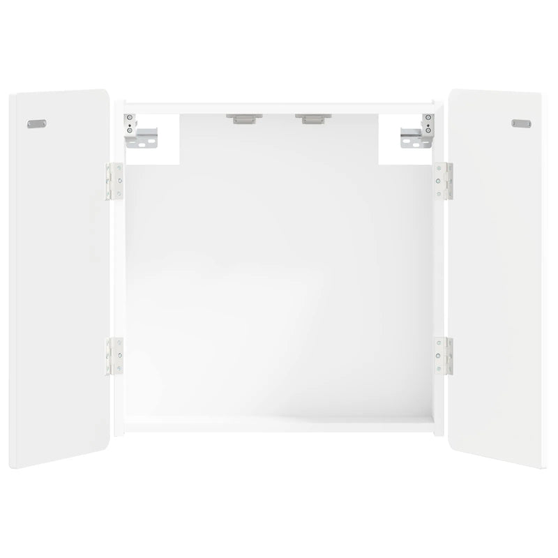 Dartboard Cabinet ZWOLLE White 52.5 x 10.5 x 57.5 cm