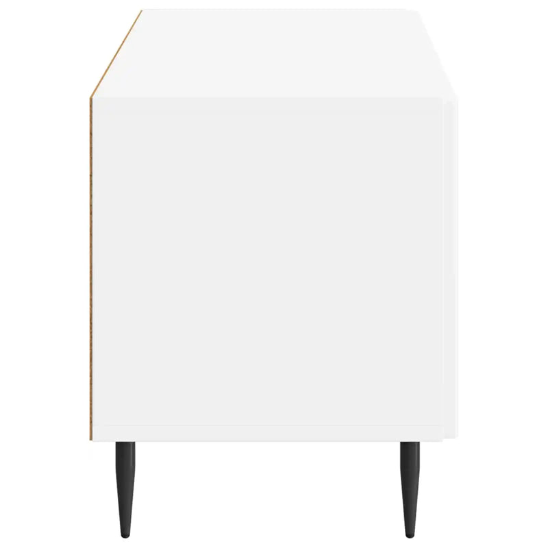 TV Cabinet White Engineered Wood