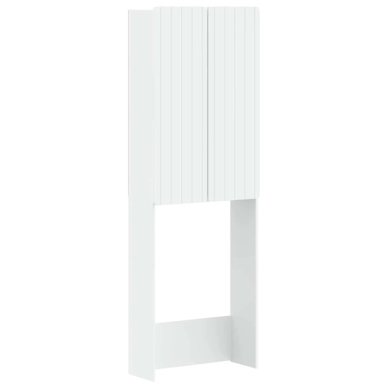 Toilet Cabinet ZWOLLE White 66 x 25.5 x 190 cm Engineered Wood