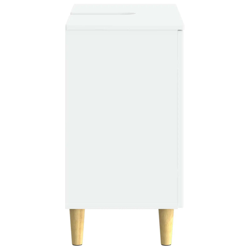 Bathroom Sink Cabinet ARNHEM White 59.5 x 31.5 x 59 cm