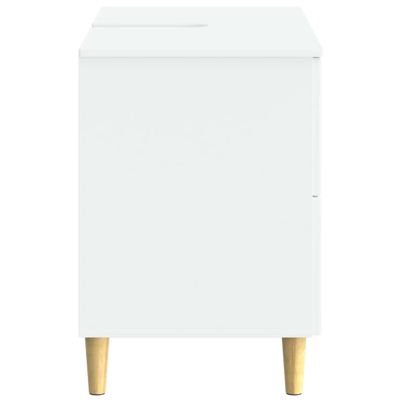 Bathroom Sink Cabinet ARNHEM White 82 x 41 x 59 cm