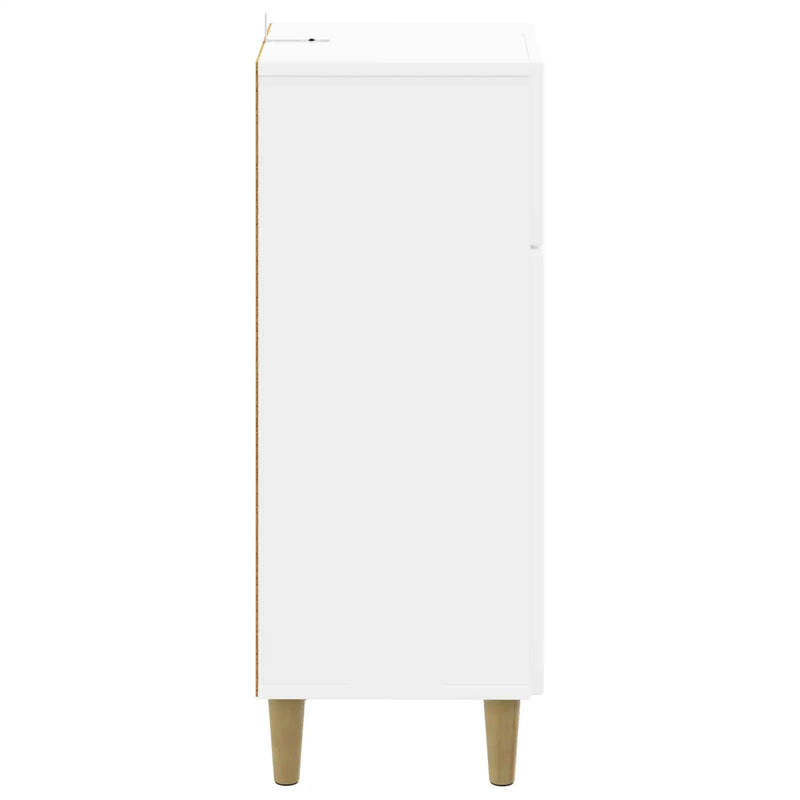 Bathroom Storage Cabinet ARNHEM White 30 x 31 x 80 cm