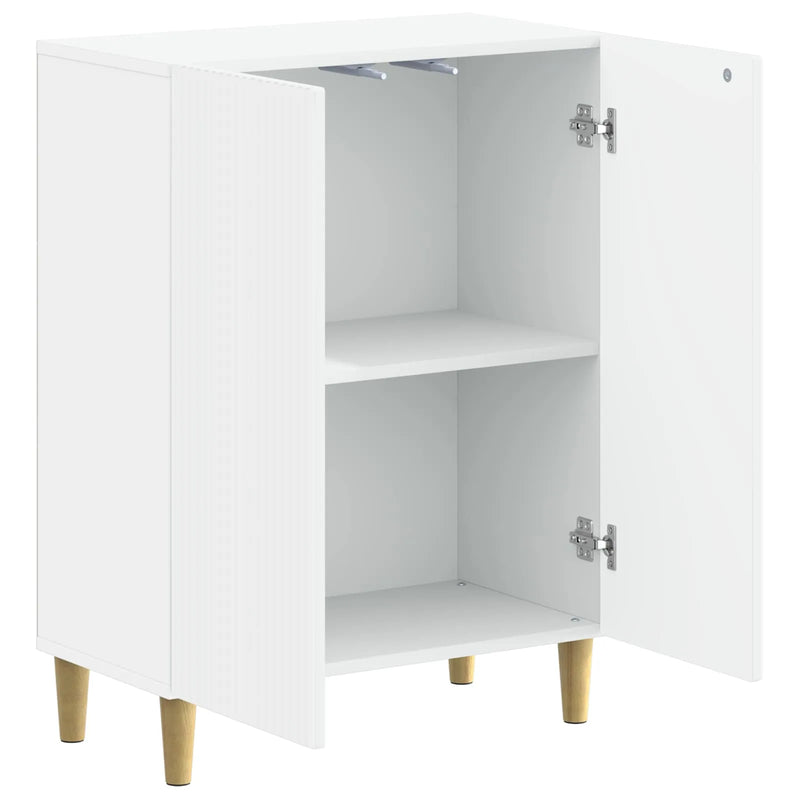 Bathroom Storage Cabinet ARNHEM White 59.5 x 31 x 80 cm