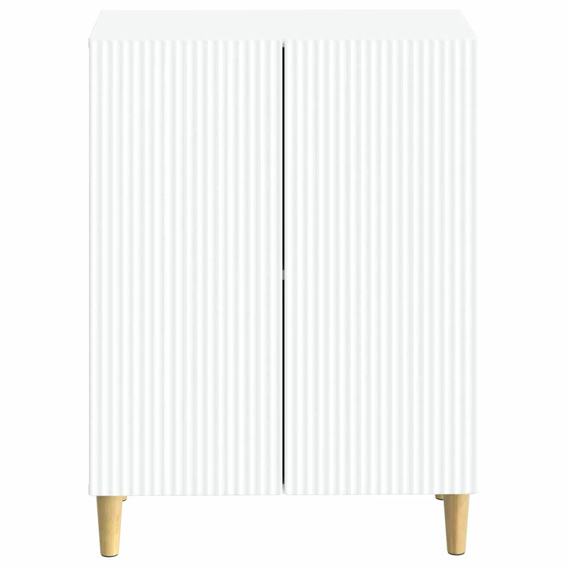 Bathroom Storage Cabinet ARNHEM White 59.5 x 31 x 80 cm