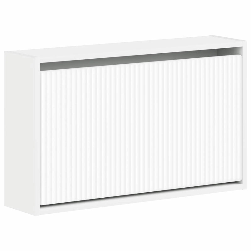 Wall-Mounted Shoe Cabinet ARNHEM 71 x 17 x 43 cm White