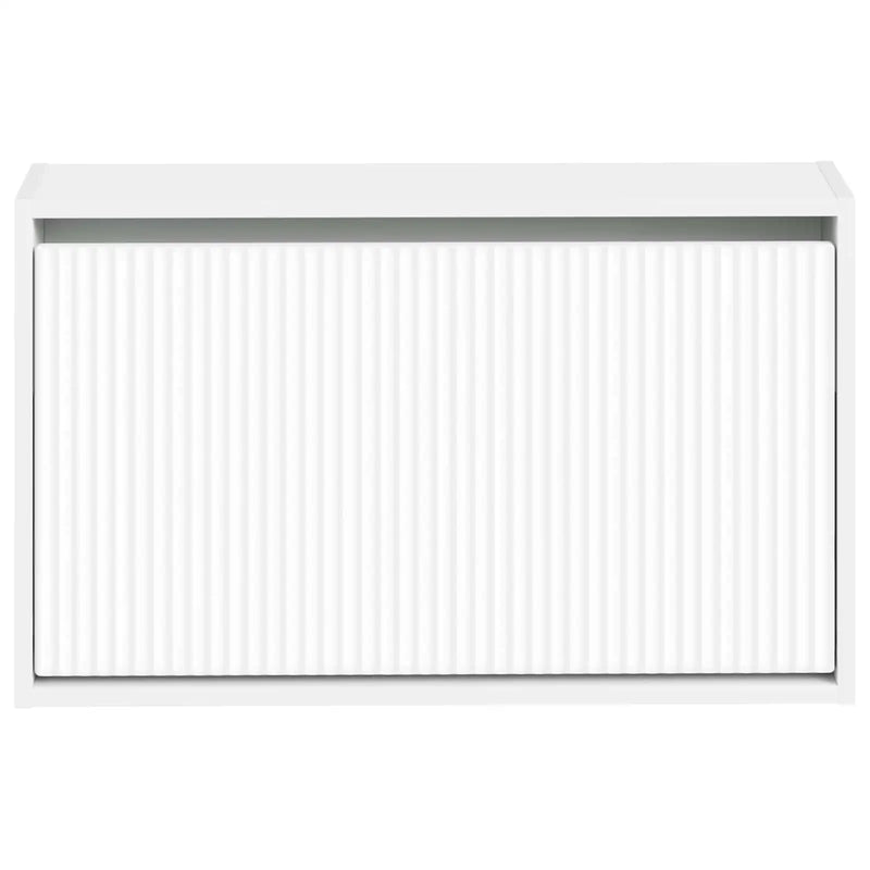 Wall-Mounted Shoe Cabinet ARNHEM 71 x 17 x 43 cm White
