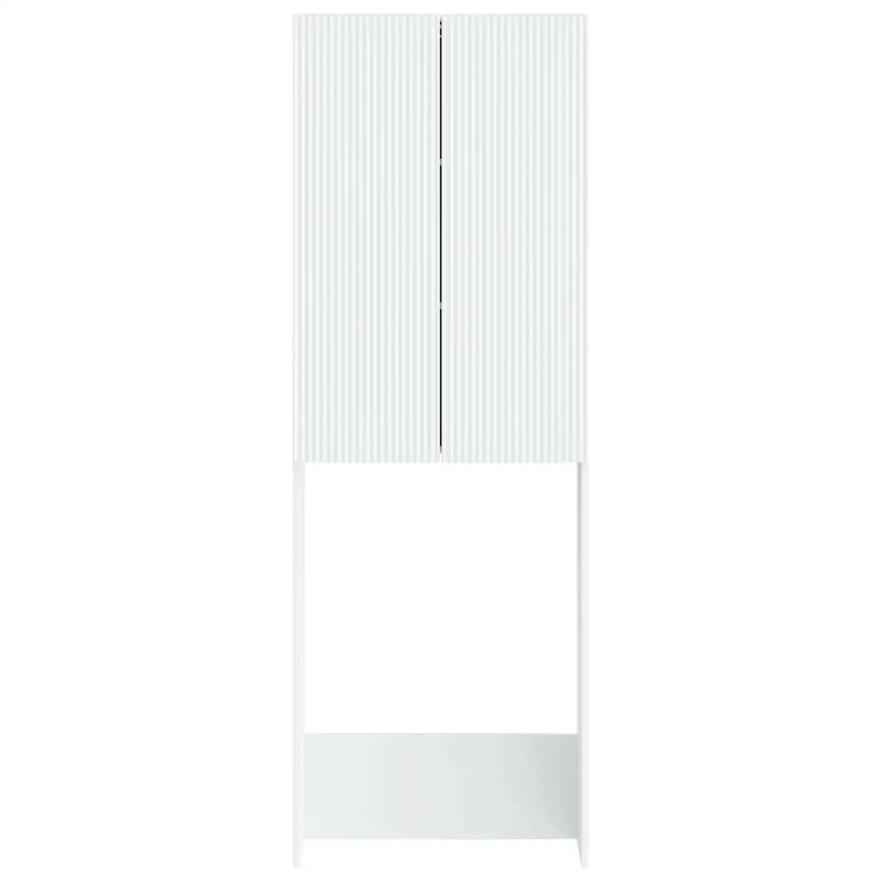 Toilet Cabinet ARNHEM White 66 x 25.5 x 190 cm Engineered Wood