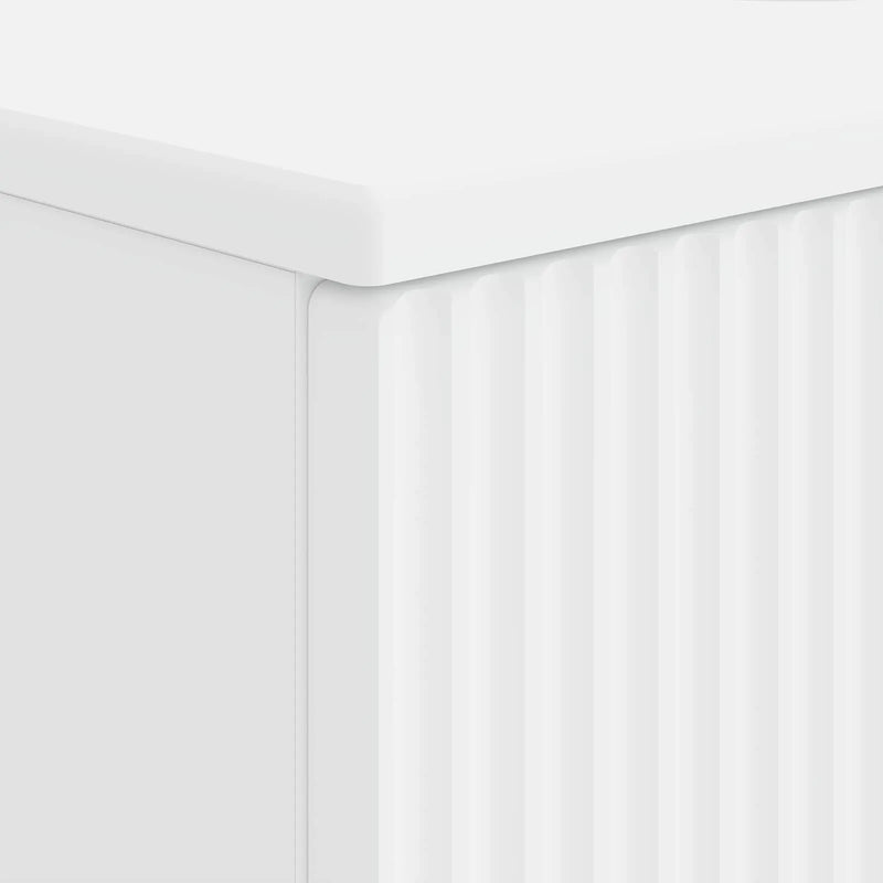 Bathroom Sink Cabinet HAARLEM White 82 x 41 x 58.5 cm