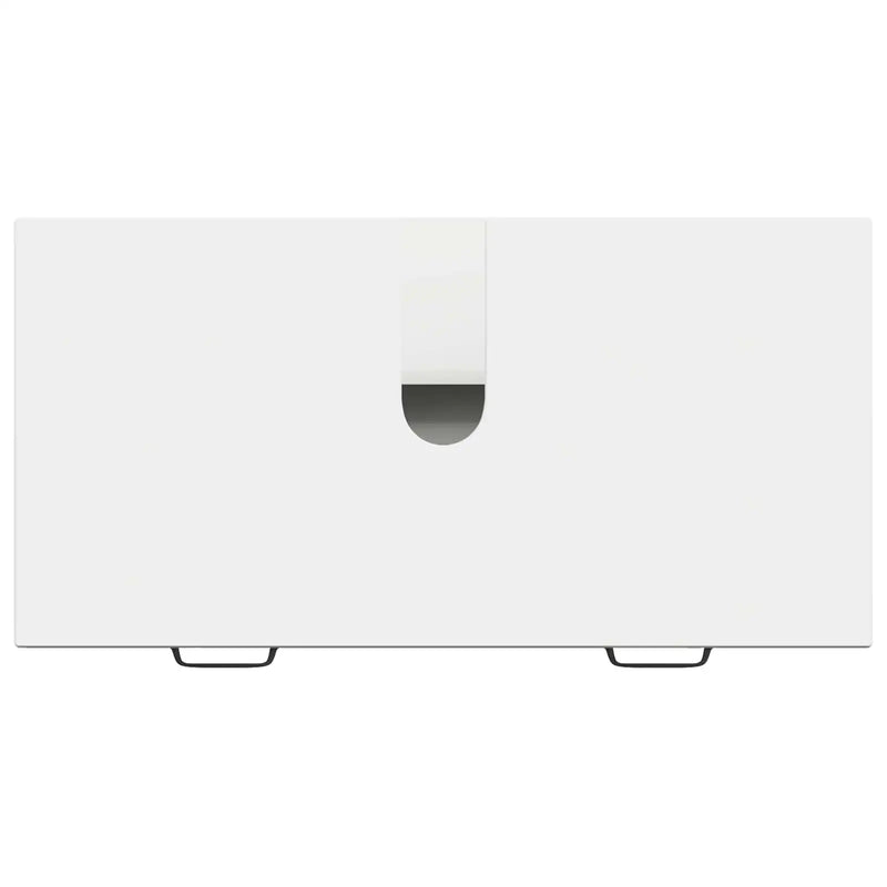 Bathroom Sink Cabinet HAARLEM White 82 x 41 x 58.5 cm