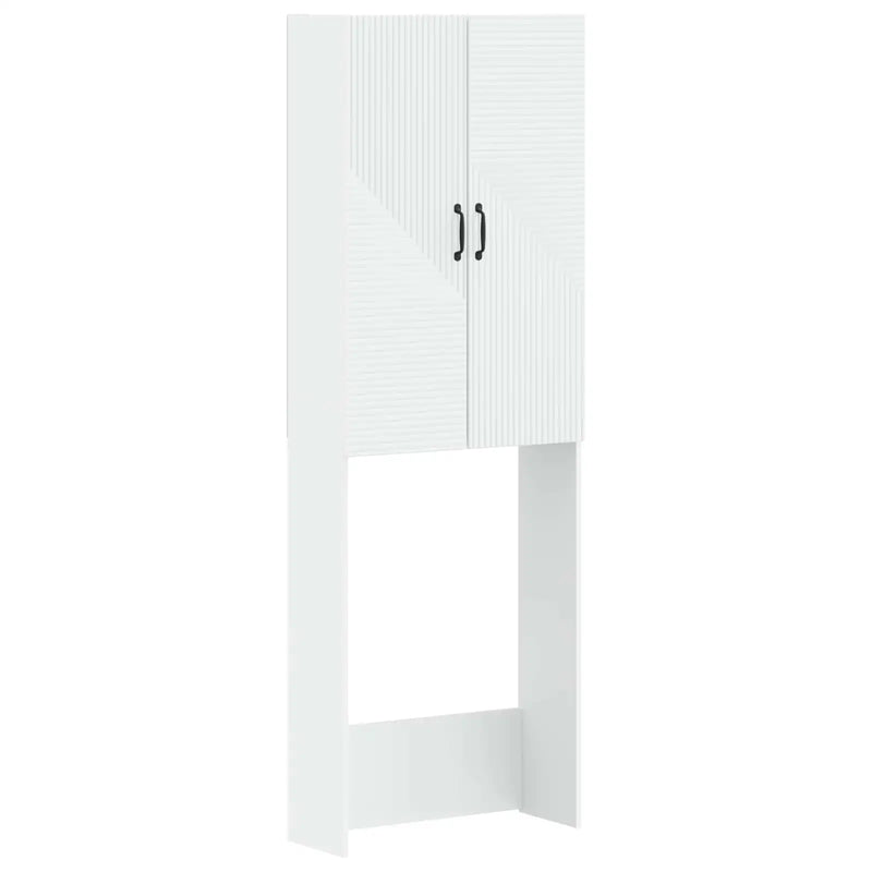 Toilet Cabinet HAARLEM White 66 x 25.5 x 190 cm Engineered Wood