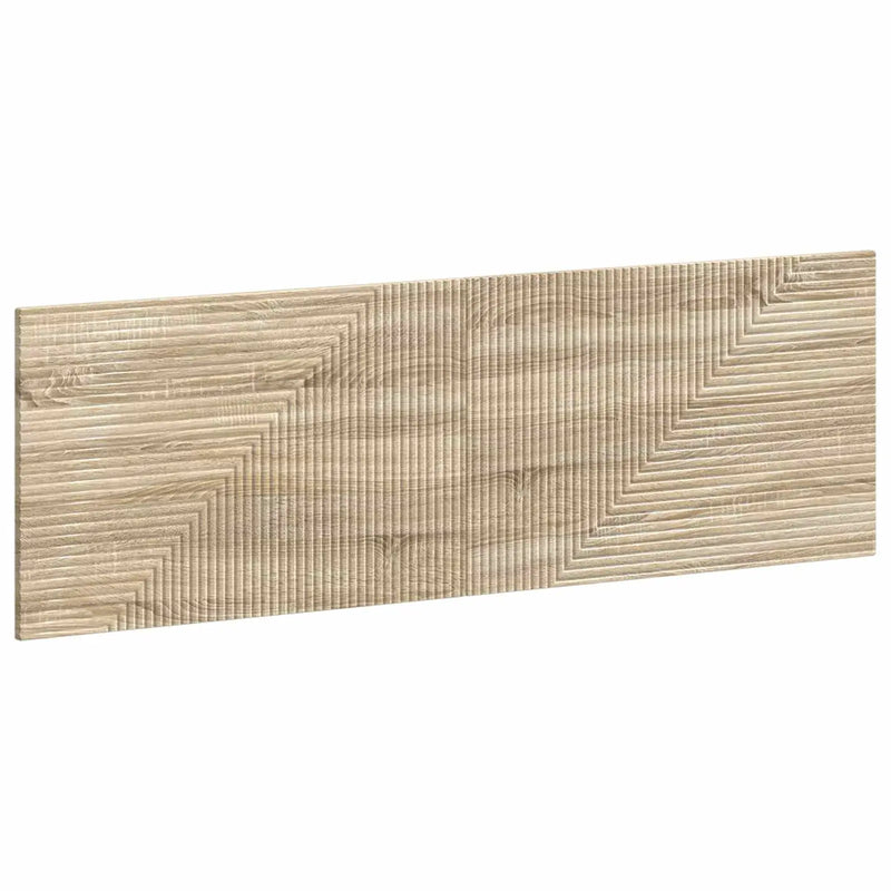 Wall-Mounted Headboard HAARLEM Sonoma Oak Engineered Wood