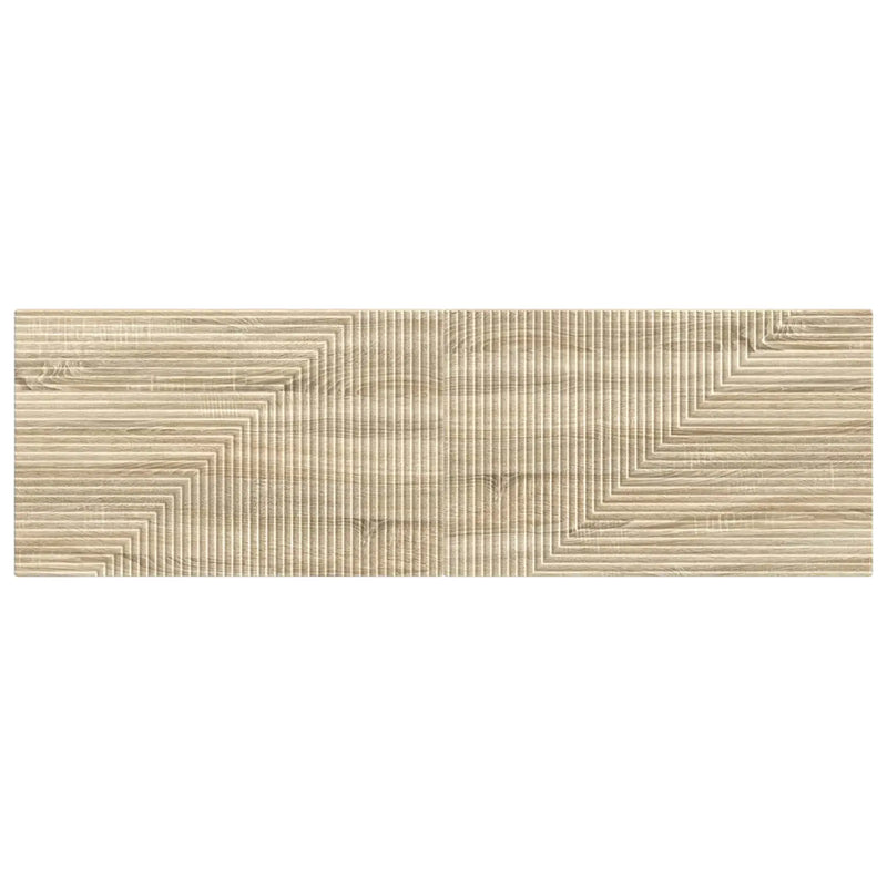 Wall-Mounted Headboard HAARLEM Sonoma Oak Engineered Wood