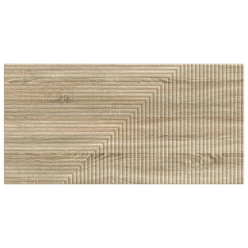 Wall-Mounted Headboard HAARLEM Sonoma Oak Engineered Wood