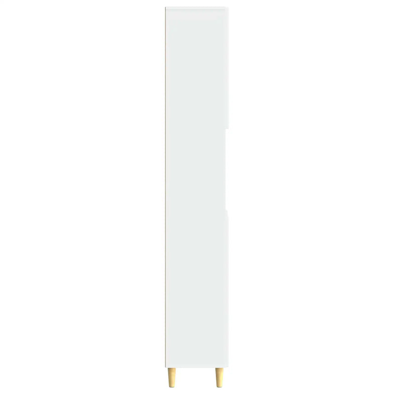 Bathroom Cabinet with Open Shelf DELFT White 30 x 31 x 190 cm