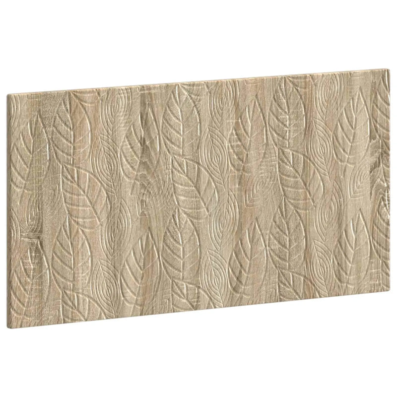 Wall-Mounted Headboard DELFT Sonoma Oak Engineered Wood