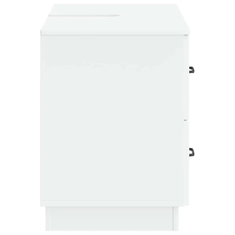 Bathroom Sink Cabinet HOORN White 82 x 41 x 56 cm