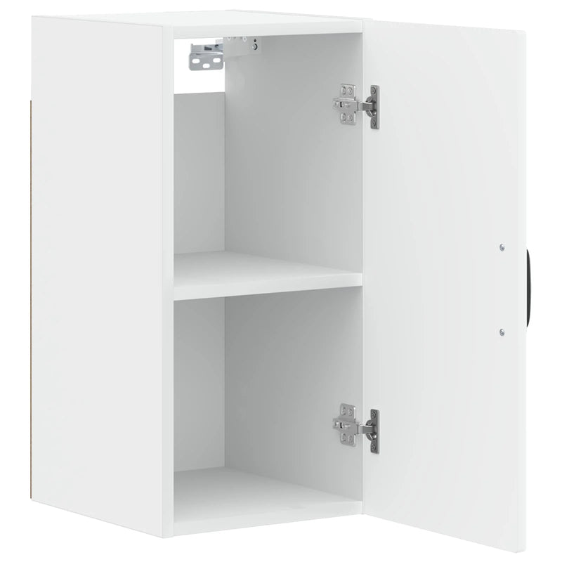 Bathroom Wall Cabinet HOORN White 30 x 31 x 59 cm