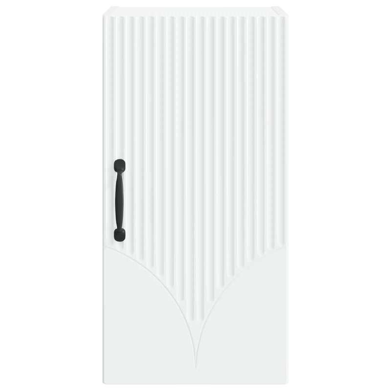 Bathroom Wall Cabinet HOORN White 30 x 31 x 59 cm