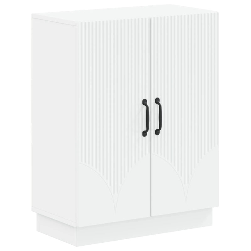 Bathroom Storage Cabinet HOORN White 59.5 x 31 x 77 cm