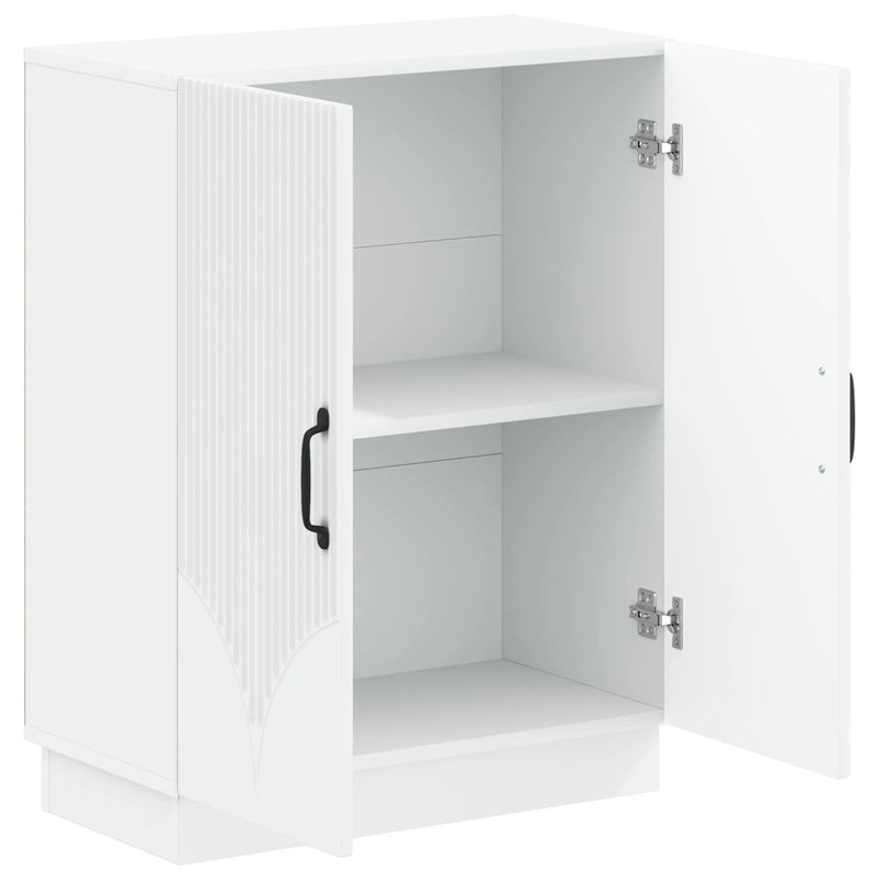 Bathroom Storage Cabinet HOORN White 59.5 x 31 x 77 cm