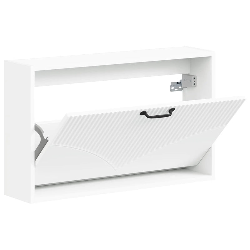 Wall-Mounted Shoe Cabinet HOORN 71 x 17 x 43 cm Engineered Wood