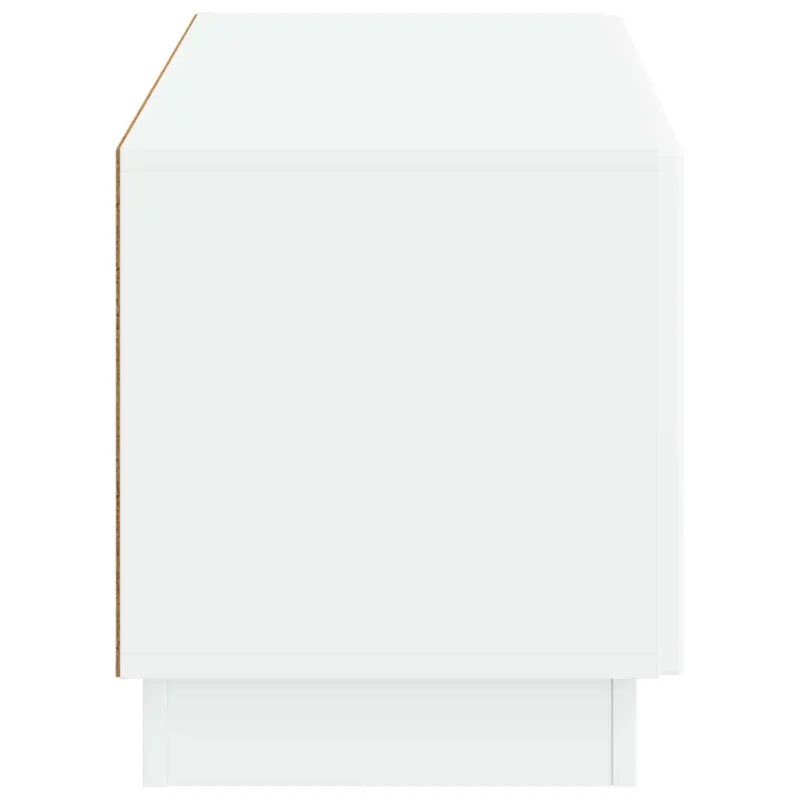 TV Cabinet White Engineered Wood