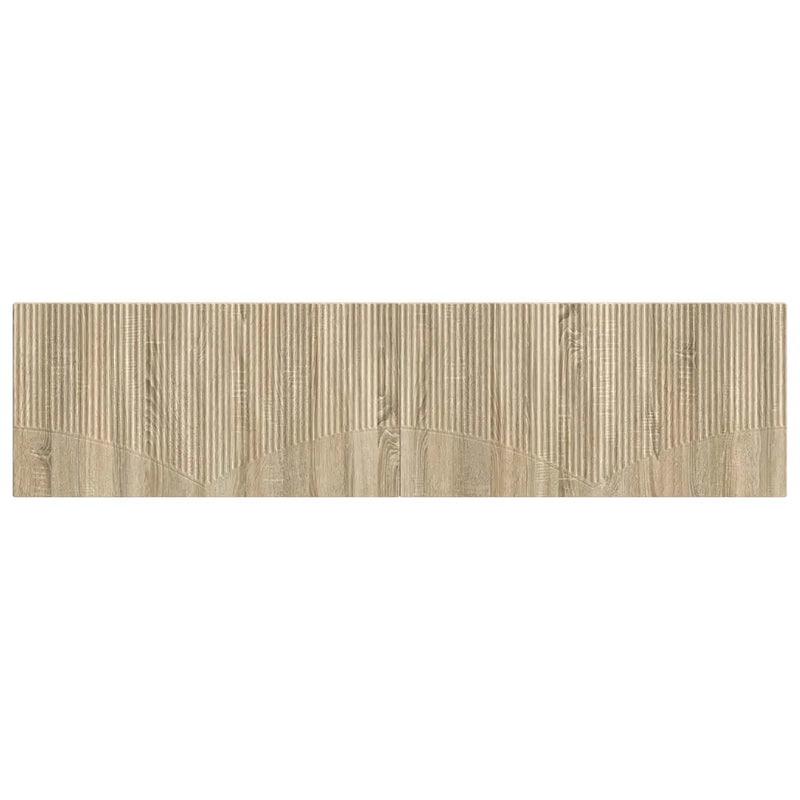 Wall-Mounted Headboard HOORN Sonoma Oak Engineered Wood