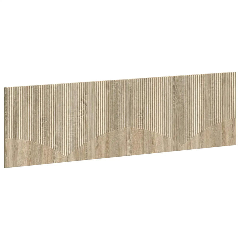 Wall-Mounted Headboard HOORN Sonoma Oak Engineered Wood