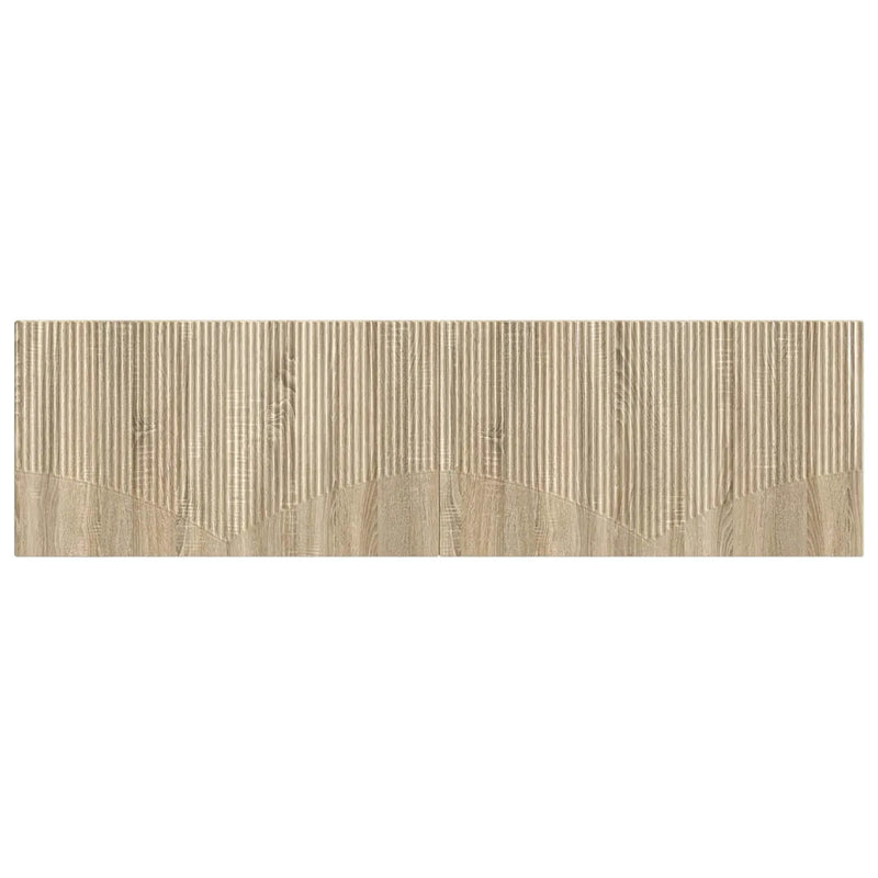 Wall-Mounted Headboard HOORN Sonoma Oak Engineered Wood