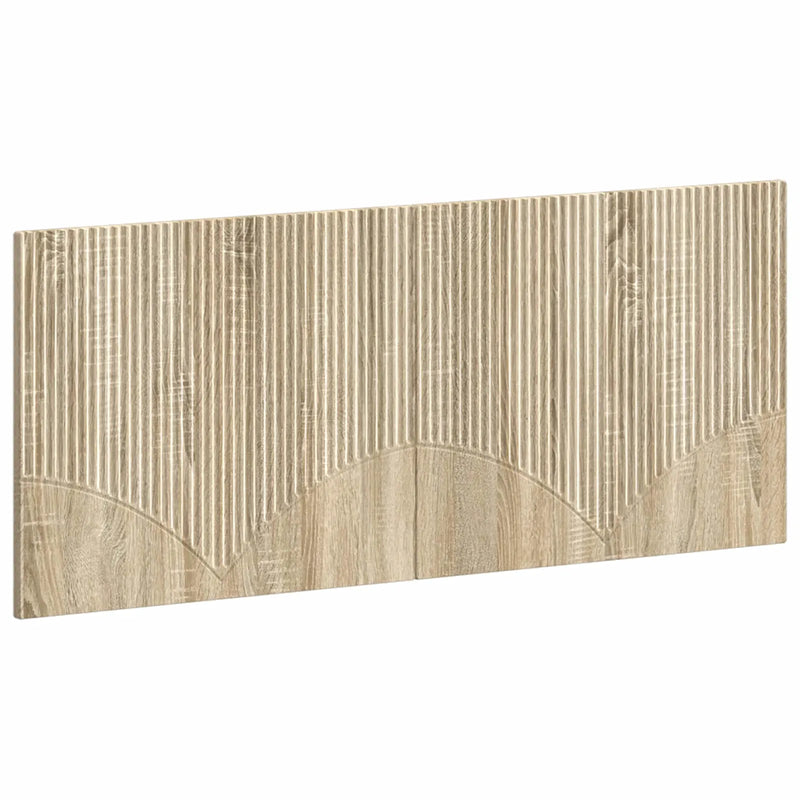 Wall-Mounted Headboard HOORN Sonoma Oak Engineered Wood