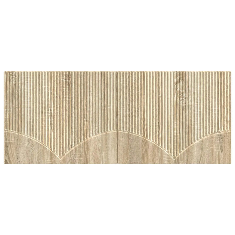 Wall-Mounted Headboard HOORN Sonoma Oak Engineered Wood