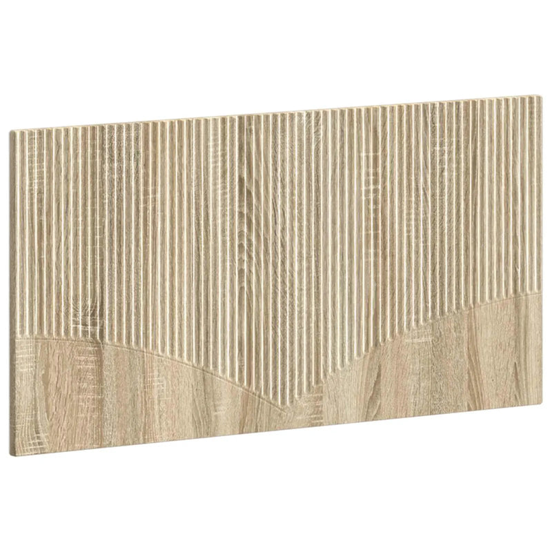 Wall-Mounted Headboard HOORN Sonoma Oak Engineered Wood