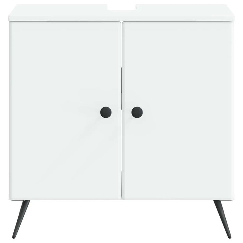 Bathroom Sink Cabinet BREDA White 59.5 x 31.5 x 59 cm