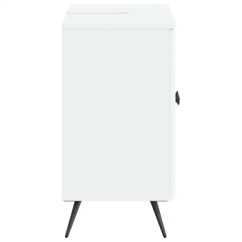 Bathroom Sink Cabinet BREDA White 59.5 x 31.5 x 59 cm