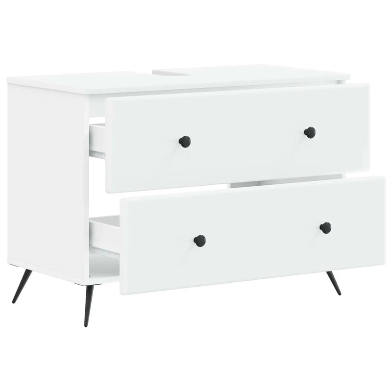 Bathroom Sink Cabinet BREDA White 82 x 41 x 59 cm