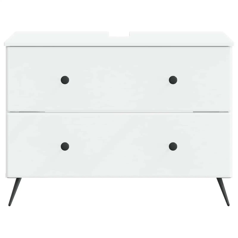 Bathroom Sink Cabinet BREDA White 82 x 41 x 59 cm
