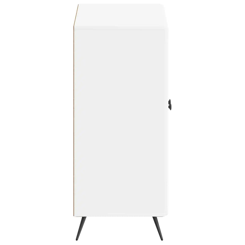 Shoe Cabinet BREDA 59.5 x 39.5 x 90 cm Engineered Wood White