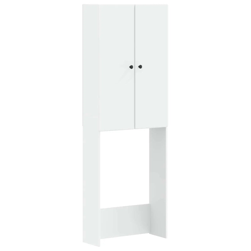 Toilet Cabinet BREDA White 66 x 25.5 x 190 cm Engineered Wood