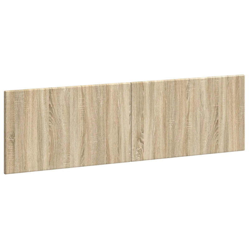 Wall-Mounted Headboard BREDA Sonoma Oak Engineered Wood