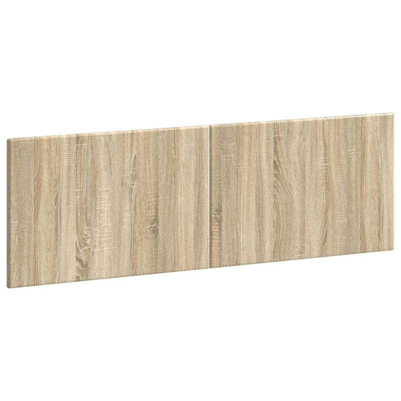 Wall-Mounted Headboard BREDA Sonoma Oak Engineered Wood