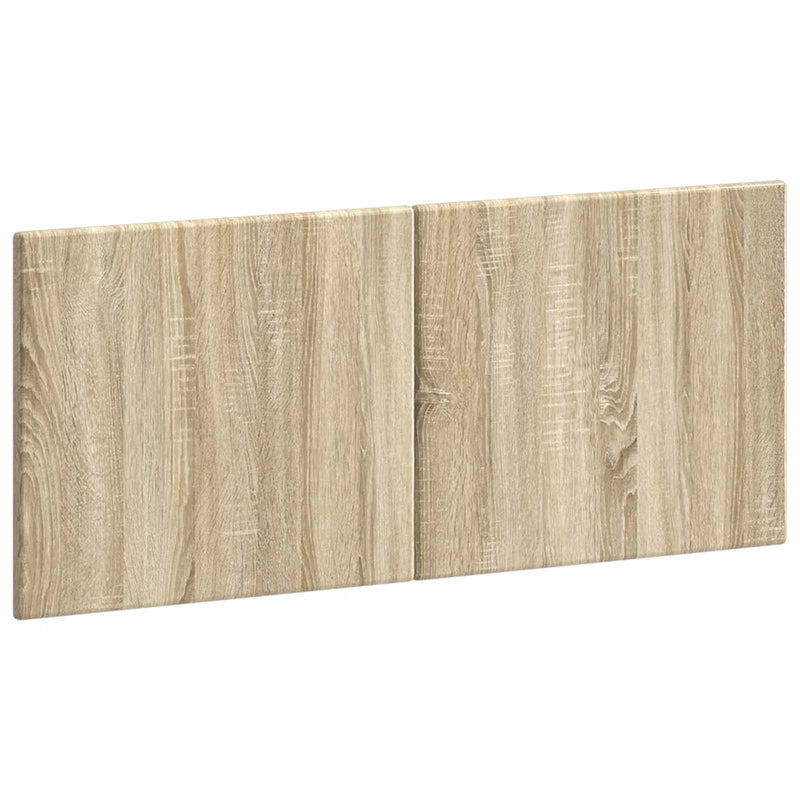 Wall-Mounted Headboard BREDA Sonoma Oak Engineered Wood