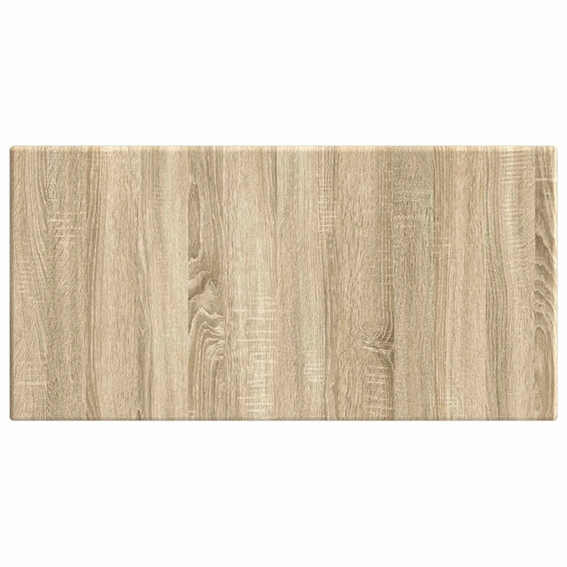 Wall-Mounted Headboard BREDA Sonoma Oak Engineered Wood