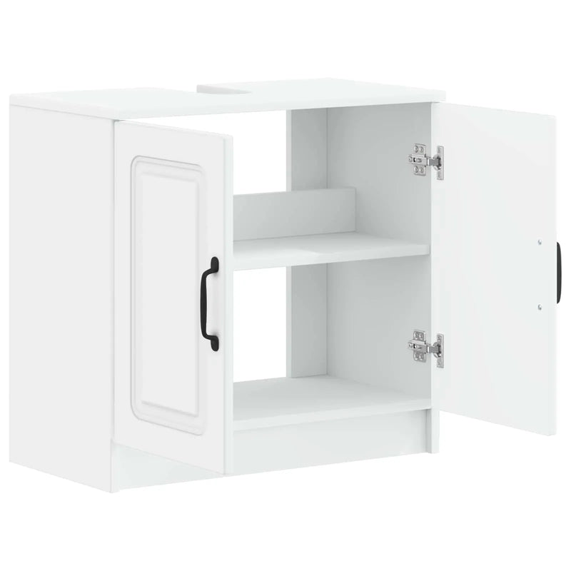Bathroom Sink Cabinet UTRECHT White 59.5 x 31.5 x 59 cm