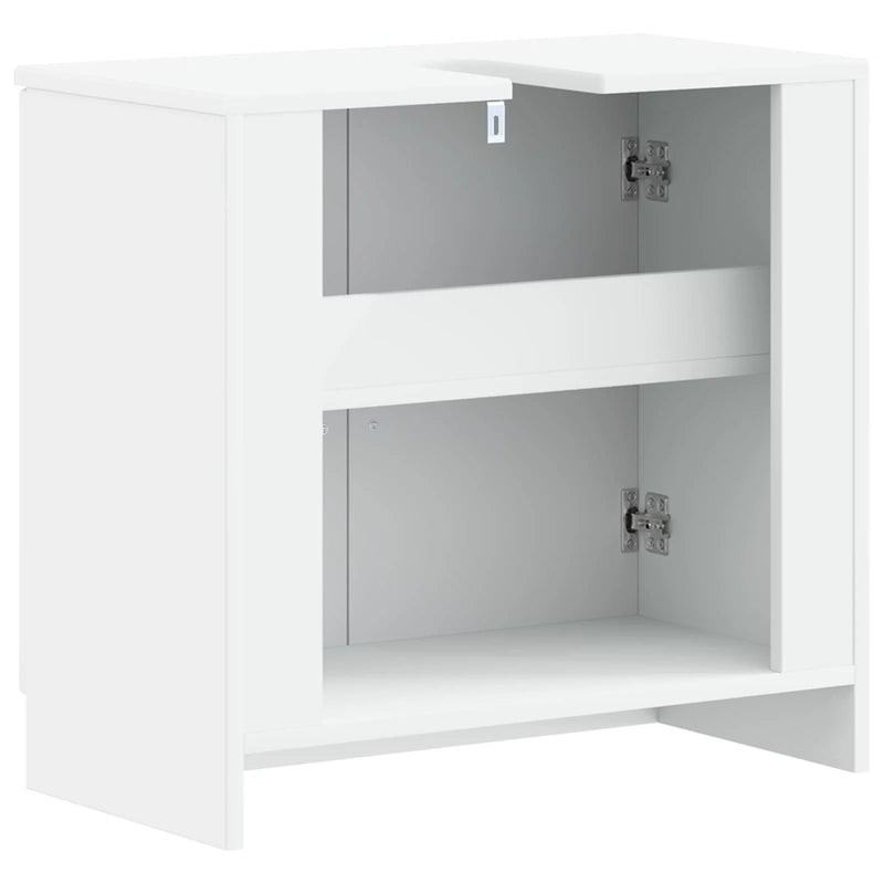 Bathroom Sink Cabinet UTRECHT White 59.5 x 31.5 x 59 cm