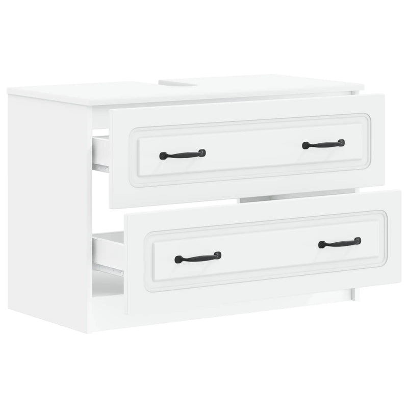 Bathroom Sink Cabinet UTRECHT White 82 x 41 x 56 cm