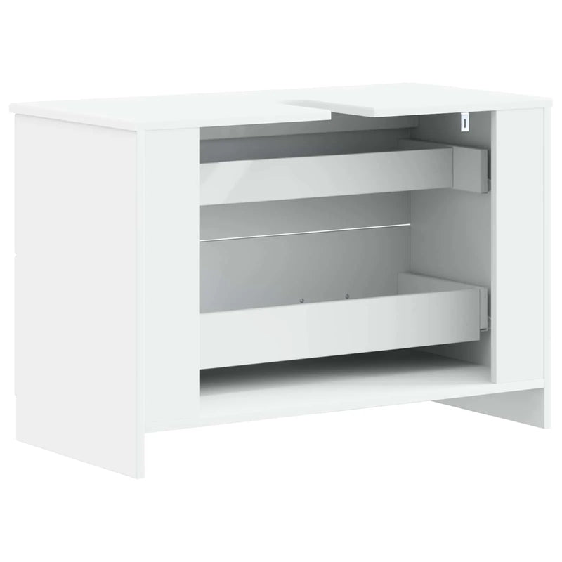 Bathroom Sink Cabinet UTRECHT White 82 x 41 x 56 cm