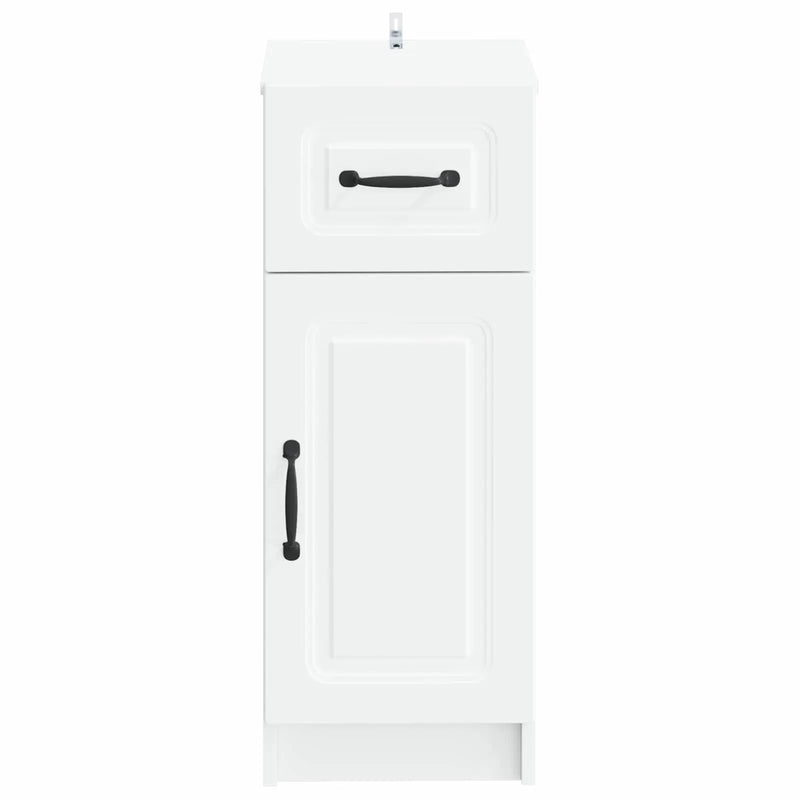 Bathroom Storage Cabinet UTRECHT White 30 x 31 x 77 cm